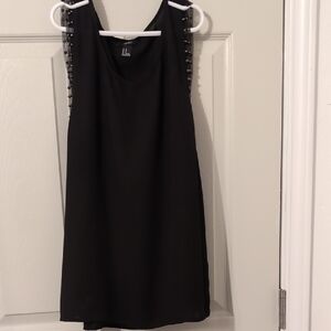 Forever 21 Black Studded Mini Dress